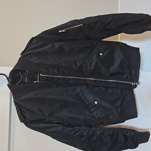 Aritzia black bomber brand new